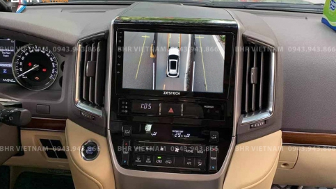 Màn hình DVD Android liền camera 360 xe Toyota Land Cruiser 2016 - 2020 | Zestech Z800 Pro+
